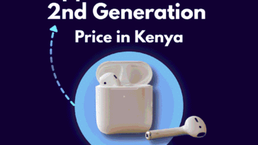 Original Apple AirPods 2nd Generation with Charging Case - Official Kenyan Retailer
